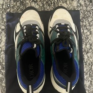 Christian Dior B22’s. Worn twice, few spots but very easy to clean.